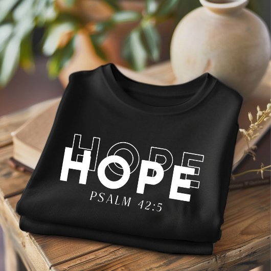 Hoop voor mannen en vrouwen Christelijk T-shirt