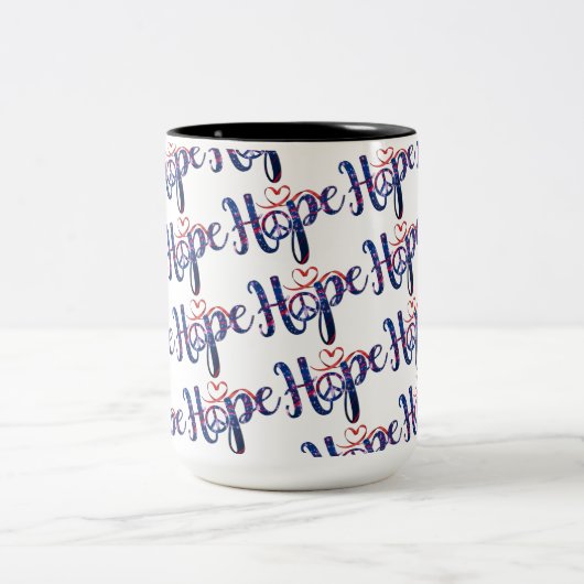 Hoop voor Mok van het vredeskoffie (Center)