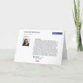 Hoop voor Morgen - KidsArt voor CHOC Kaart (Achterkant)