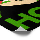 Hoop voor Palestina Poster (Hoek)