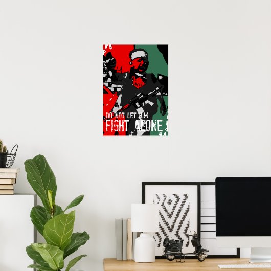 Hoop voor Palestina Poster (Thuiskantoor)