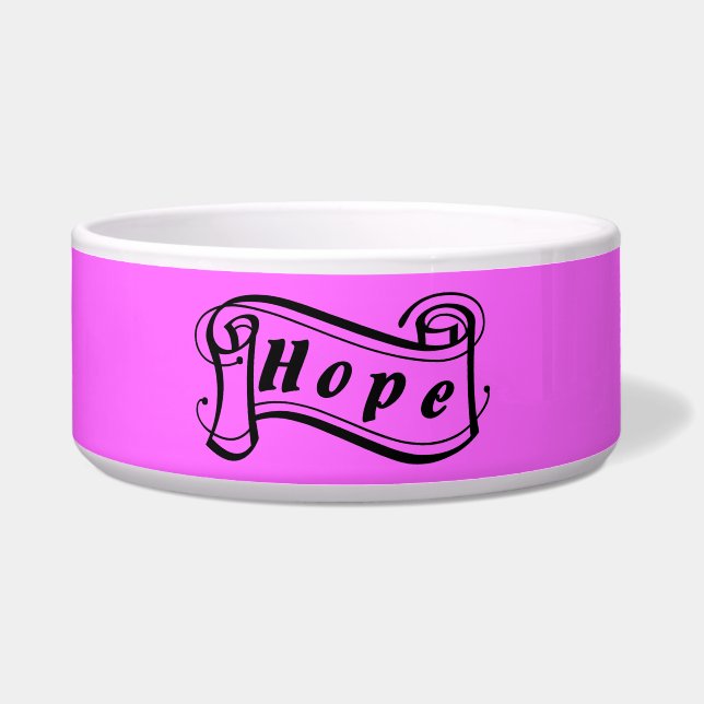 HOOP voor roze Voerbakje (Voorkant)