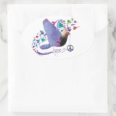 Hoop voor vrede - Sticker (Tas)
