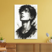 Hoop voorbij schaduwen Canvas Print (Insitu (Woonkamer))