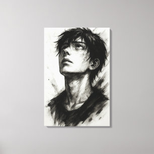 Hoop voorbij schaduwen Canvas Print