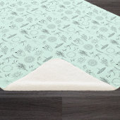 Hoop, vreugde, genezing, vernieuwing, kalme symbol sherpa deken