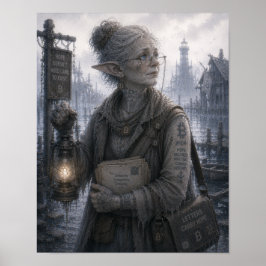 Hoop / Vuurtorenwachter / Overstroomde Steiger Poster
