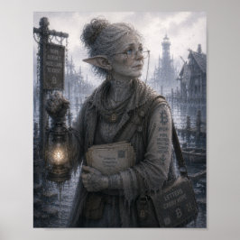 Hoop / Vuurtorenwachter / Overstroomde Steiger Poster