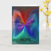 Hoop Wenskaart/moeilijke tijden Kaart (Gele Bloem)