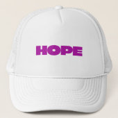 Hoop - Witte Trucker Hoed Pet (Voorkant)