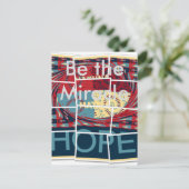 Hoop wordt het wonder mooi mooi Inspirerend Briefkaart (Staand voorkant)