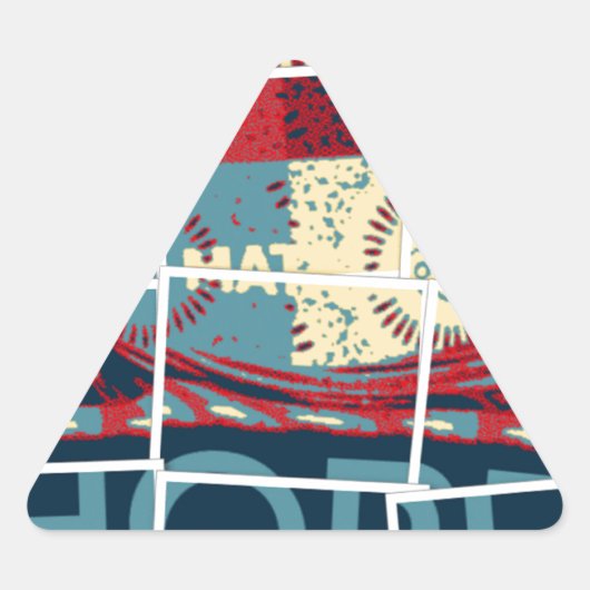 Hoop wordt het wonder mooi mooi Inspirerend Sticker (Voorkant)