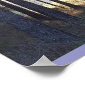 Hoop zal zijn lichte Poster tonen (Hoek)