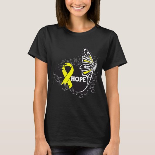 Hoop zelfmoordpreventie Butterfly T-shirt (Voorkant)