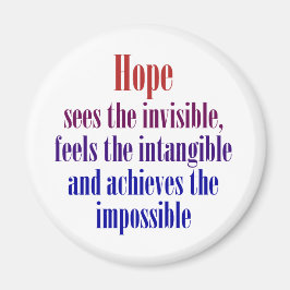 Hoop ziet het onzichtbare magneet