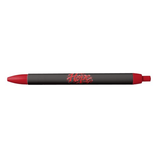 Hoop Zwarte Inkt Pen (Voorkant)