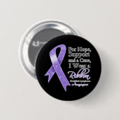 Hoopbewustzijn bij Hodgkins Lymphoma Ronde Button 5,7 Cm (Voorkant /achterkant)