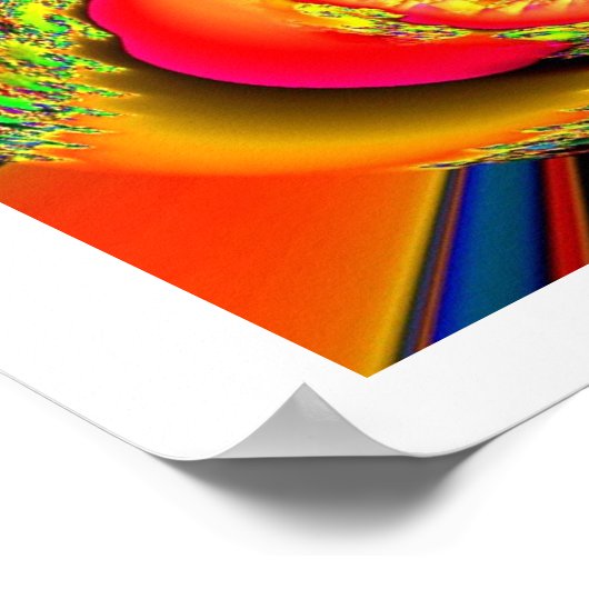 Hoopbloem Poster (Hoek)