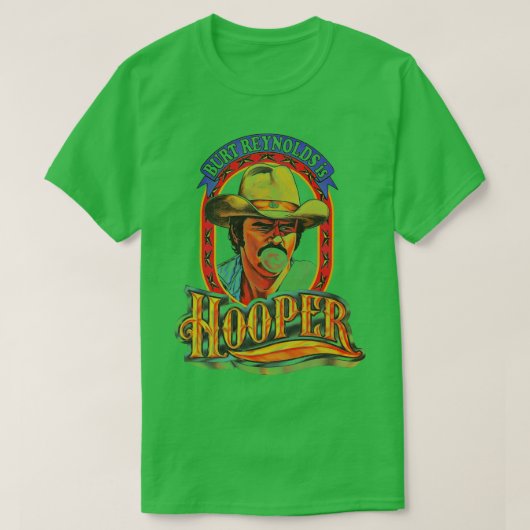 Hooper, de grootste stuntman die er is t-shirt (Design voorkant)
