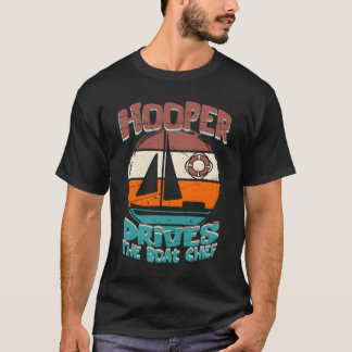 Hooper Drives The Boat Chief T-shirt