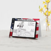 Hooper Extreme Sport! Outhouse Jump Wenskaart Kaart (Gele Bloem)