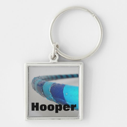 "Hooper", Hula Hoop, close-up Sleutelhanger (Voorkant)