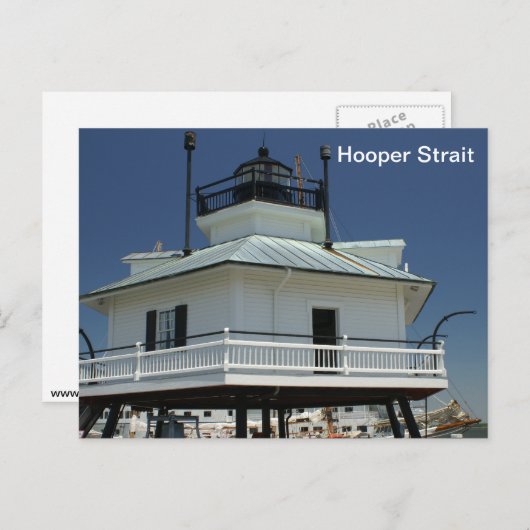 Hooper Strait Lighthouse Briefkaart (Voorkant / Achterkant)