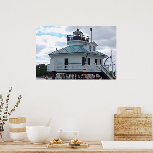 Hooper Strait Lighthouse Poster (Keuken)