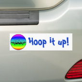 HOOPERDOOPER BUMPERSTICKER (Op auto)
