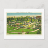 Hoopes Park Perennial Gardens Uitzicht Briefkaart (Voorkant)