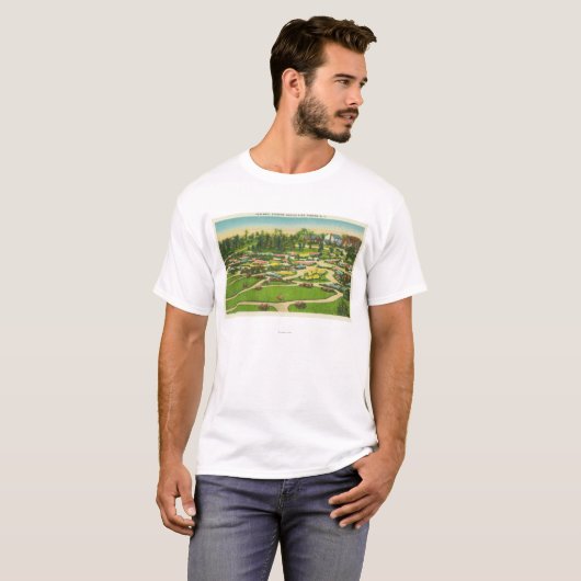 Hoopes Park Perennial Gardens Uitzicht T-shirt (Voorkant volledig)