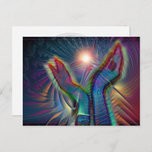 hoopgevend briefkaart (Voorkant / Achterkant)