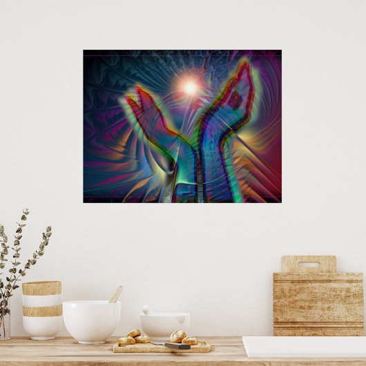 hoopgevend poster (Keuken)