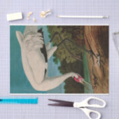 Hooping Crane Birds of America Audubon Print Tissuepapier (Craft)