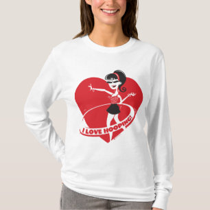 Hooping Diva, volwassene en kind, alle stijlen T-shirt