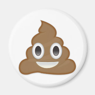 hoopje poep emoji magneet