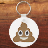 hoopje poep emoji sleutelhanger (Voorkant)
