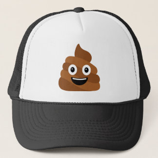 hoopje poep emoji trucker pet