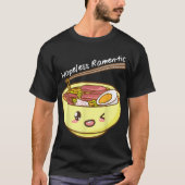 Hooploze Ramentic Kawaii Bowl van Ramen en Chopsti T-shirt (Voorkant)