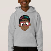 HOOPNERDZ Basketball Custom Avatar Basketball T-sh (Voorkant)