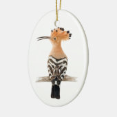 Hoopoe Bird Keramisch Ornament (Links)