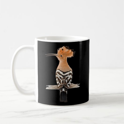 Hoopoe Bird Koffiemok (Links)