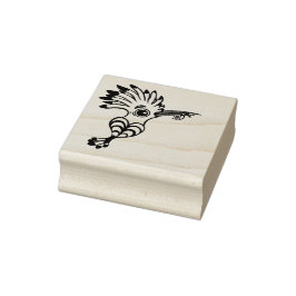 Hoopoe Bird Rubberstempel