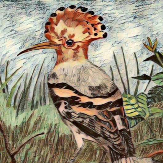 Hoopoe Poster