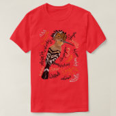 Hoopoe Upupa epops hudhud T-shirt (Design voorkant)
