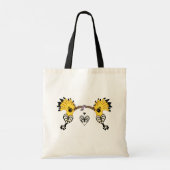 Hoopoes in Love Tote Bag (Achterkant)
