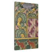 Hoopoes & Jimson Weed Birds & Floral Art Nouveau Klembord (Rechts)