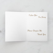 Ho'opono Peace Greeting Card Kaart (Binnen)