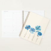 Ho'oponopono & Boheemse blauwe bloemen Planner (Display)