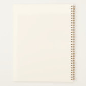 Ho'oponopono & Boheemse blauwe bloemen Planner (Achterkant)